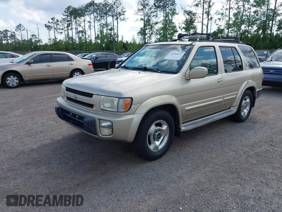 2000 Infiniti QX4 with VIN JNRAR07Y8YW081943, listed as a IAAI auction lot 41996017 with 191,201 mi miles and . Bid and sale history available at DreamBid. Image 2.