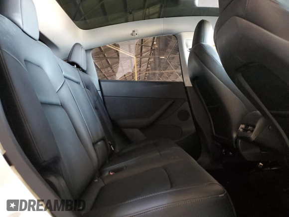 2021 Tesla Model Y Long Range z VIN 5YJYGDEE2MF243858, wystawiony jako Copart lot #58043055 z przebiegiem 24 128 mil mil oraz Szkoda całkowita • Salvage title. Historia ofert i sprzedaży dostępna na DreamBid. Obrazek 10.