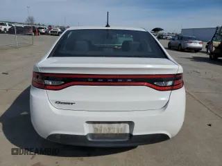 2016 Dodge Dart SE with VIN 1C3CDFAA9GD505151, listed as a Copart auction lot 49403155 with 129,527 mi miles and Salvage Title. Bid and sale history available at carsss.com. Image 6.