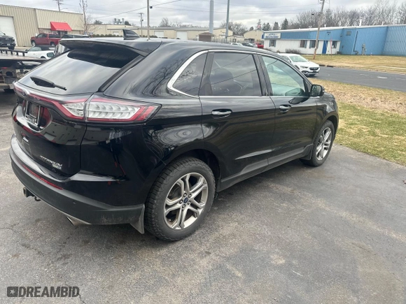 2016 Ford Edge Titanium with VIN 2FMPK4K90GBB49413, listed as a Copart auction lot 51377875 with 53,579 mi miles and Clean Title. Bid and sale history available at carsss.com. Image 4.