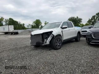 2020 Honda Ridgeline RTL-E z VIN 5FPYK3F72LB018726, wystawiony jako Copart lot #57988345 z przebiegiem 53 612 mil mil oraz Szkody całkowita. Historia ofert i sprzedaży dostępna na DreamBid. Obrazek 1.