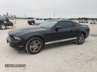 2012 Ford Mustang V6 Premium with VIN 1ZVBP8AM9C5272295, listed as a Copart auction lot 52722335 with 152,716 mi miles and Salvage Title. Bid and sale history available at carsss.com. Image 1.