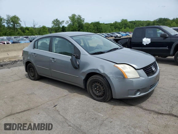 2008 Nissan Sentra 2.0 z VIN 3N1AB61E48L642895, wystawiony jako Copart lot #58392665 z przebiegiem 160 793 mil mil oraz Szkoda całkowita • Salvage title. Historia ofert i sprzedaży dostępna na DreamBid. Obrazek 4.