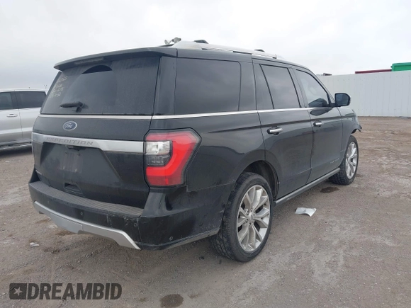 2019 Ford Expedition Platinum with VIN 1FMJU1LT3KEA23522, listed as a IAAI auction lot 42149429 with 113,766 mi miles and . Bid and sale history available at DreamBid. Image 4.