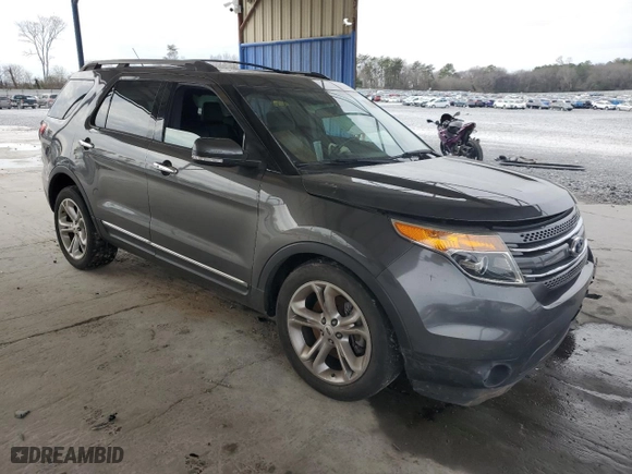 2015 Ford Explorer Limited with VIN 1FM5K7F86FGA24479, listed as a Copart auction lot 44696885 with 179,334 mi miles and Salvage Title. Bid and sale history available at carsss.com. Image 4.