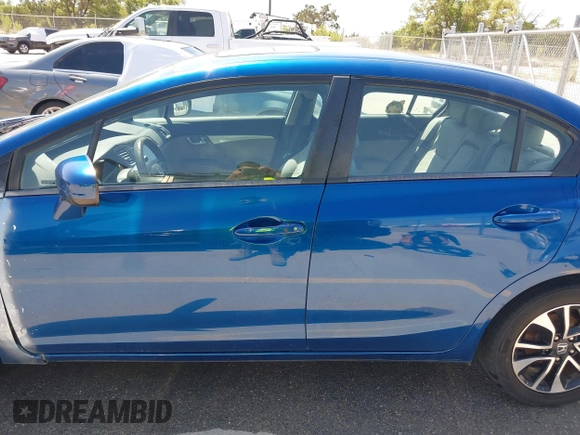 2015 Honda Civic EX with VIN 2HGFB2F81FH550665, listed as a IAAI auction lot 42017363 with 180,098 mi miles and . Bid and sale history available at carsss.com. Image 14.