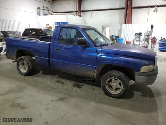 1995 Dodge Ram 1500 Work Special with VIN 1B7HC16X3SS297289, listed as a Copart auction lot 46004515 with 243,863 mi miles and Clean Title. Bid and sale history available at carsss.com. Image 4.