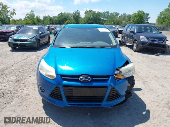 2012 Ford Focus SE with VIN 1FAHP3F28CL167157, listed as a IAAI auction lot 42381139 with 170,694 mi miles and . Bid and sale history available at DreamBid. Image 12.