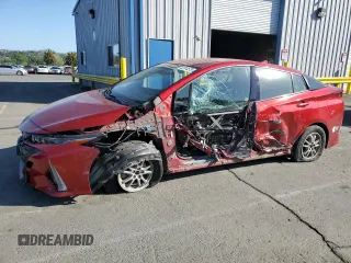2017 Toyota Prius Plus with VIN JTDKARFP0H3002792, listed as a Copart auction lot 52914575 with 123,364 mi miles and Salvage Title. Bid and sale history available at DreamBid. Image 1.