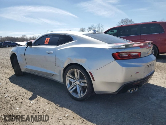 2018 Chevrolet Camaro 2SS with VIN 1G1FH1R71J0161959, listed as a Copart auction lot 50319075 with 41,396 mi miles and Salvage title. Bid and sale history available at DreamBid. Image 2.