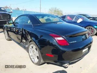2006 Lexus SC 430 with VIN JTHFN48Y169004459, listed as a IAAI auction lot 41860732 with 77,000 mi miles. Bid and sale history available at carsss.com. Image 3.