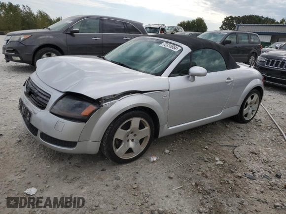 2001 Audi TT with VIN TRUUT28N811039831, listed as a Copart auction lot 72315664 with 109,188 mi miles and Clean Title. Bid and sale history available at carsss.com. Image 1.