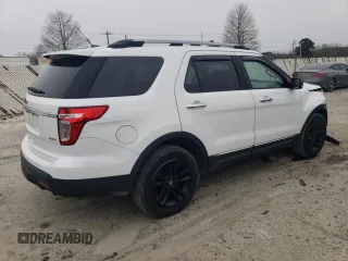 2013 Ford Explorer XLT with VIN 1FM5K8D81DGB97767, listed as a Copart auction lot 45158205 with 159,999 mi miles and Salvage Title. Bid and sale history available at carsss.com. Image 3.