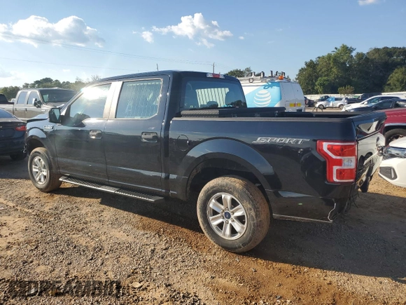 2020 Ford F-150 XL with VIN 1FTEW1CB1LFC11376, listed as a Copart auction lot 72319174 with 49,891 mi miles and Salvage Title. Bid and sale history available at carsss.com. Image 2.