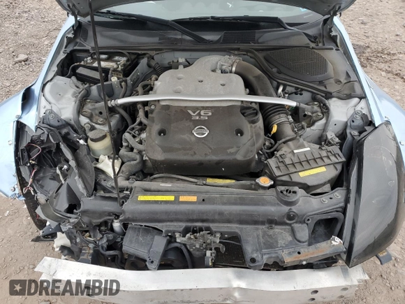 2006 Nissan 350Z Grand Touring with VIN JN1AZ34D86M307431, listed as a Copart auction lot 53840755 with 104,414 mi miles and Clean Title. Bid and sale history available at carsss.com. Image 11.