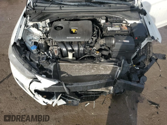 2018 Hyundai Elantra SEL with VIN 5NPD84LF7JH267044, listed as a Copart auction lot 46480515 with 127,849 mi miles and Salvage Title. Bid and sale history available at DreamBid. Image 12.