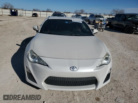 2013 Scion FR-S with VIN JF1ZNAA18D1707004, listed as a Copart auction lot 47141435 with 79,379 mi miles and Salvage Title. Bid and sale history available at carsss.com. Image 5.