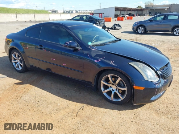 2004 Infiniti G35 w/Leather with VIN JNKCV54E84M823788, listed as a IAAI auction lot 41958025 with 75,771 mi miles and . Bid and sale history available at DreamBid. Image 1.