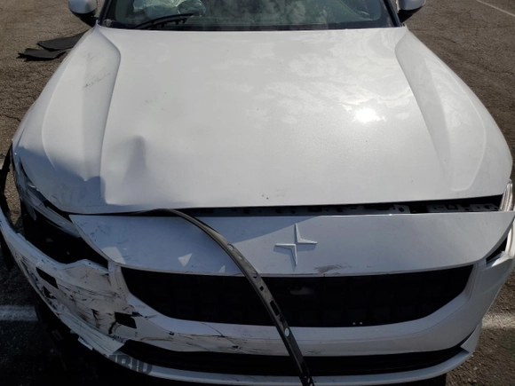 2021 Polestar 2 Launch Edition with VIN LPSED3KA9ML027163, listed as a Copart auction lot 70563394 with 0 mi miles and Salvage Title. Bid and sale history available at carsss.com. Image 12.