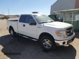 2014 Ford F-150 XL with VIN 1FTFX1EF7EFB88139, listed as a Copart auction lot 47197025 with 170,819 mi miles and Salvage title. Bid and sale history available at DreamBid. Image 4.
