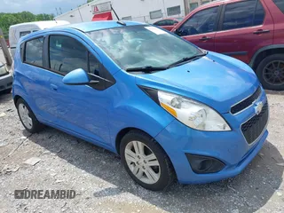 2014 Chevrolet Spark LT with VIN KL8CD6S94EC513069, listed as a IAAI auction lot 42115276 with 133,423 mi miles. Bid and sale history available at carsss.com. Image 1.