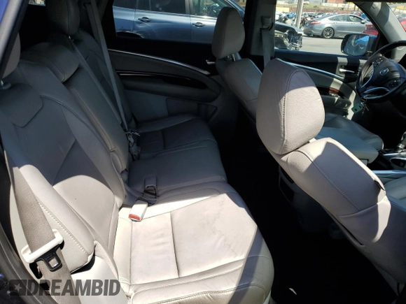 2014 Acura MDX Technology with VIN 5FRYD3H46EB005081, listed as a Copart auction lot 57799425 with 208,568 mi miles and Salvage title. Bid and sale history available at DreamBid. Image 10.