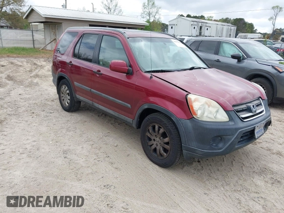 2005 Honda CR-V EX with VIN SHSRD78815U337440, listed as a IAAI auction lot 41917604 with 226,000 mi miles. Bid and sale history available at carsss.com. Image 1.