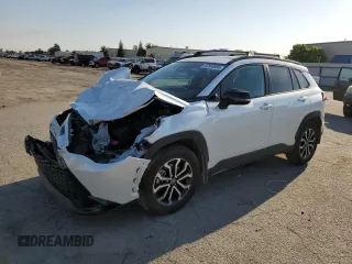 2025 Toyota Corolla Cross Hybrid S with VIN 7MUFBABG5SV077974, listed as a Copart auction lot 62960935 with 2,516 mi miles and Salvage title. Bid and sale history available at DreamBid. Image 1.