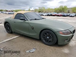 2003 BMW Z4 2.5i z VIN 4USBT334X3LS48351, wystawiony jako Copart lot #56222935 z przebiegiem 85 940 mil mil oraz Szkody całkowita. Historia ofert i sprzedaży dostępna na DreamBid. Obrazek 4.