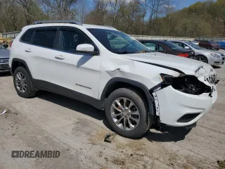 2019 Jeep Cherokee Latitude Plus with VIN 1C4PJMLB2KD199130, listed as a Copart auction lot 54549035 with 99,128 mi miles and Salvage Title. Bid and sale history available at carsss.com. Image 4.