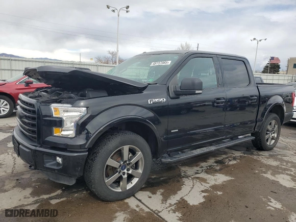 2016 Ford F-150 XLT with VIN 1FTEW1EG2GKD31323, listed as a Copart auction lot 48737085 with 0 mi miles and Salvage Title. Bid and sale history available at carsss.com. Image 1.