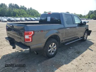 2019 Ford F-150 XL with VIN 1FTEW1EP7KFA47638, listed as a Copart auction lot 60193125 with 127,022 mi miles and Salvage title. Bid and sale history available at DreamBid. Image 3.