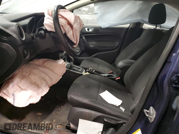 2016 Ford Fiesta SE with VIN 3FADP4BJ7GM184733, listed as a Copart auction lot 51133405 with 0 mi miles and Non Repairable. Bid and sale history available at carsss.com. Image 7.