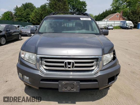 2012 Honda Ridgeline RTL z VIN 5FPYK1F59CB001005, wystawiony jako Copart lot #59713305 z przebiegiem 204 963 mil mil oraz Szkoda całkowita • Salvage title. Historia ofert i sprzedaży dostępna na DreamBid. Obrazek 5.