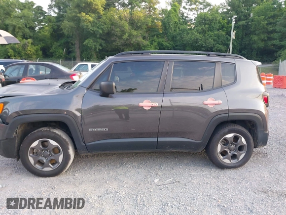 2018 Jeep Renegade Sport with VIN ZACCJBAB4JPH46467, listed as a IAAI auction lot 42590631 with 77,645 mi miles and . Bid and sale history available at DreamBid. Image 13.