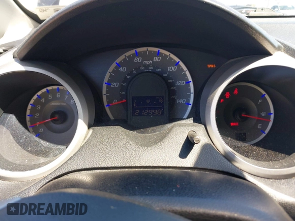 2009 Honda Fit Sport with VIN JHMGE88479S007307, listed as a IAAI auction lot 41801827 with 212,998 mi miles. Bid and sale history available at carsss.com. Image 7.