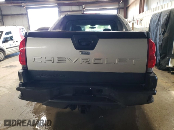 2006 Chevrolet Avalanche Z71 with VIN 3GNEK12Z66G101105, listed as a Copart auction lot 80002024 with 187,114 mi miles and Salvage title. Bid and sale history available at DreamBid. Image 6.