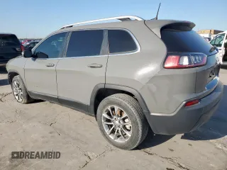 2020 Jeep Cherokee Latitude Plus with VIN 1C4PJLLB3LD577645, listed as a Copart auction lot 52131195 with 38,340 mi miles and Salvage Title. Bid and sale history available at carsss.com. Image 2.