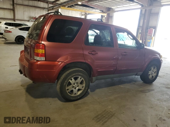 2005 Ford Escape Limited with VIN 1FMCU94175KA14865, listed as a Copart auction lot 64430815 with Not provided miles and Salvage title. Bid and sale history available at DreamBid. Image 3.