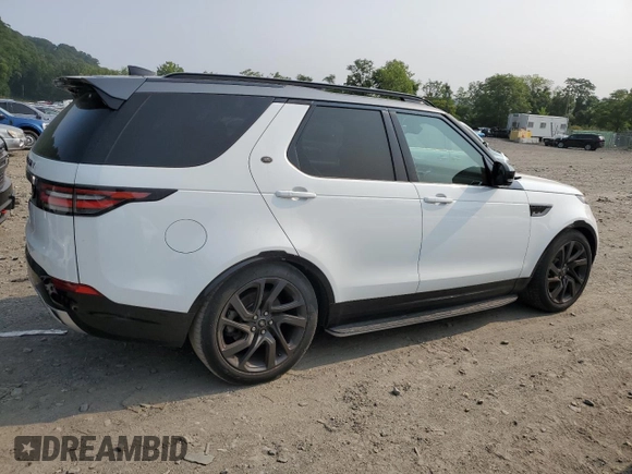 2017 Land Rover Discovery HSE Luxury with VIN SALRHBBV3HA018186, listed as a Copart auction lot 67214224 with Not Provided miles and Salvage Title. Bid and sale history available at carsss.com. Image 3.