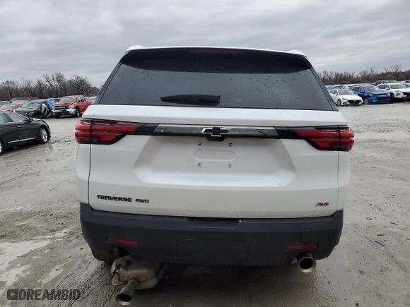 2023 Chevrolet Traverse RS with VIN 1GNEVJKW2PJ311830, listed as a Copart auction lot 47634575 with 18,309 mi miles and Salvage Title. Bid and sale history available at carsss.com. Image 6.