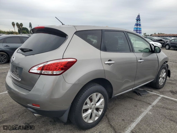 2012 Nissan Murano SL with VIN JN8AZ1MU0CW114910, listed as a Copart auction lot 81623884 with 101,846 mi miles and Salvage Title. Bid and sale history available at carsss.com. Image 3.