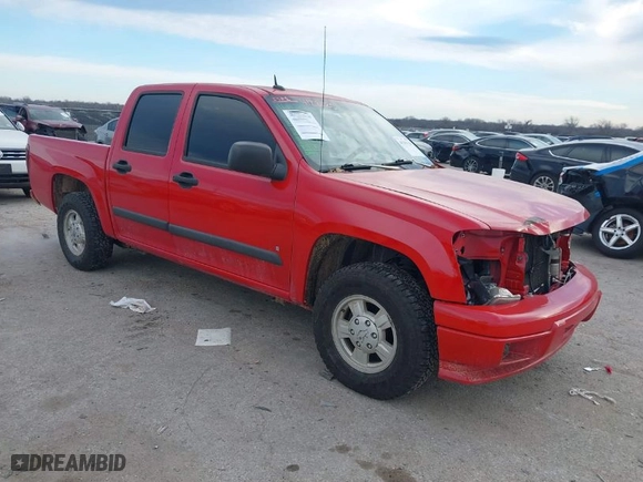 2008 Chevrolet Colorado LT w/1LT with VIN 1GCCS139188179668, listed as a IAAI auction lot 41281125 with 130,617 mi miles. Bid and sale history available at carsss.com. Image 1.