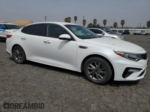 2019 Kia Optima S with VIN 5XXGT4L34KG359520, listed as a Copart auction lot 54903165 with 95,945 mi miles and Salvage Title. Bid and sale history available at carsss.com. Image 4.