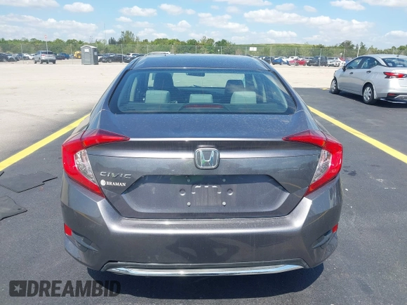 2020 Honda Civic LX with VIN 19XFC2F68LE007735, listed as a IAAI auction lot 42215294 with 3,849 mi miles and . Bid and sale history available at DreamBid. Image 16.