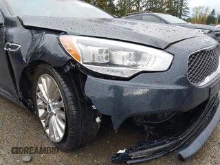 2015 Kia K900 Luxury with VIN KNALW4D42F6022892, listed as a IAAI auction lot 41965389 with 46,294 mi miles. Bid and sale history available at carsss.com. Image 6.