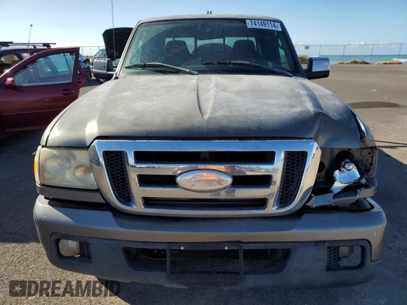 2006 Ford Ranger STX z VIN 1FTYR44E56PA08276, wystawiony jako Copart lot #74149114 z przebiegiem 155 783 mil mil oraz Czysty tytuł • Clean title. Historia ofert i sprzedaży dostępna na DreamBid. Obrazek 5.