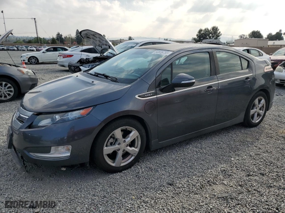 2013 Chevrolet Volt with VIN 1G1RE6E42DU108814, listed as a Copart auction lot 50838755 with 179,430 mi miles and Salvage Title. Bid and sale history available at carsss.com. Image 1.