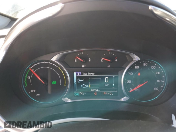 2017 Chevrolet Malibu Hybrid with VIN 1G1ZJ5SU7HF219217, listed as a Copart auction lot 52500865 with 92,354 mi miles and Clean Title. Bid and sale history available at DreamBid. Image 9.