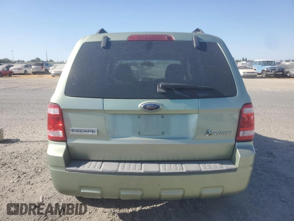 2008 Ford Escape Hybrid with VIN 1FMCU49H58KA60224, listed as a Copart auction lot 63947565 with 162,455 mi miles and Clean title. Bid and sale history available at DreamBid. Image 6.